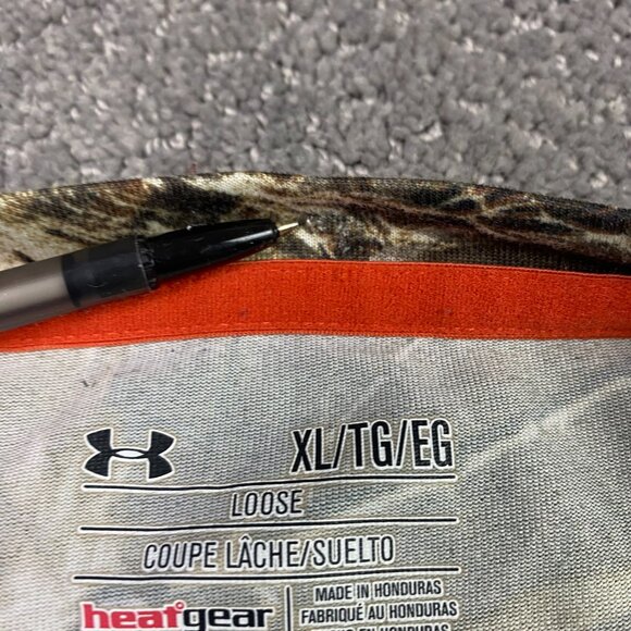 Under Armour Scent Control Loose Camo Shirt Men's XL Realtree Hunting Fishing - Picture 8 of 11